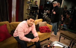 Bert Belasco - Quiet on the set! Bert Belasco is ready to shoot a scene for everybody's favorite relationship comedy Let's Stay Together.(Photo: RonReaco Lee/BET)