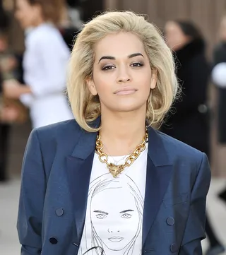 Rita Ora - Rita Ora has made a huge splash since releasing her debut album! Is she ready for a&nbsp;Best International Act: UK award? (Photo: Gareth Cattermole/Getty Images for Burberry)