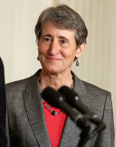 Department of the Interior - The Senate on April 10 confirmed the nomination of Sally Jewell, president and CEO of REI, for interior secretary by a vote of 87 to 11.(Photo: Chip Somodevilla/Getty Images)