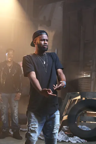 Flow Mojo  - Casey Veggies spittin' like he's back in the studio, he's got stupid flow! (Photo: Bennett Raglin/BET/Getty Images for BET)&nbsp;