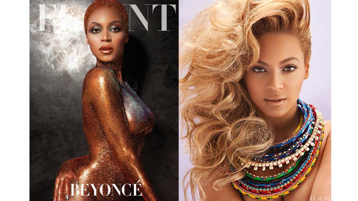 BeyoncÃ© Shimmers in the Nude for Flaunt Magazine | News | BET