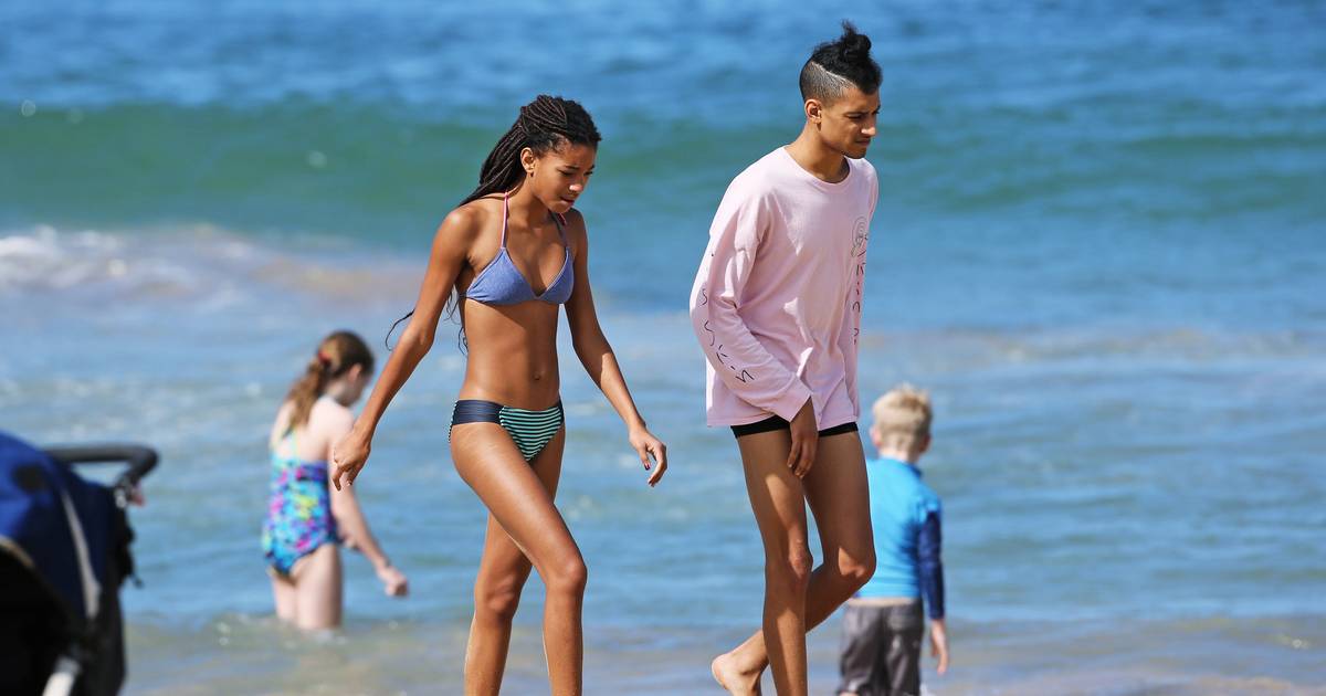 Jaden Smith says he and Sofia Richie are 'just homies' after flirty beach  date