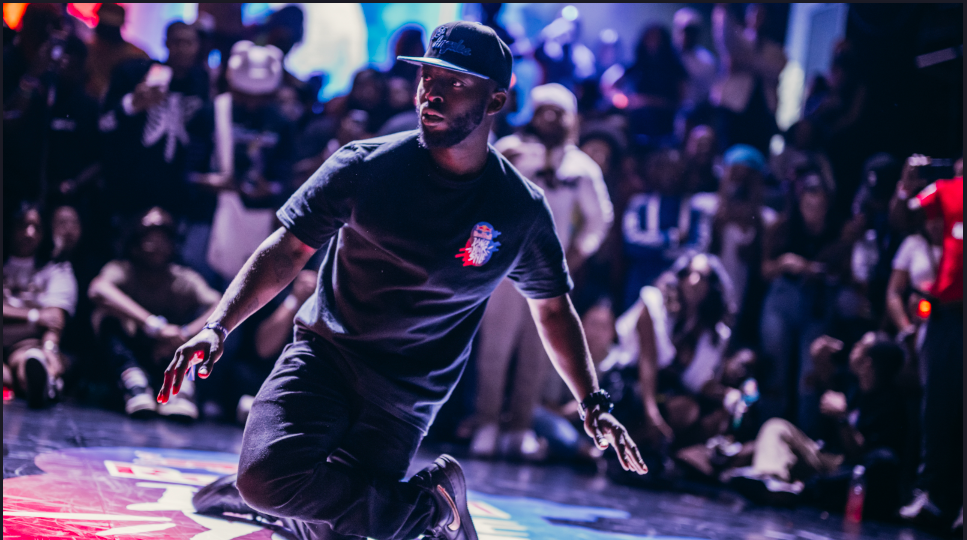 Dam3dge competes at the Red Bull Dance Your Style qualifier in Atlanta, GA, USA on May 13, 2022