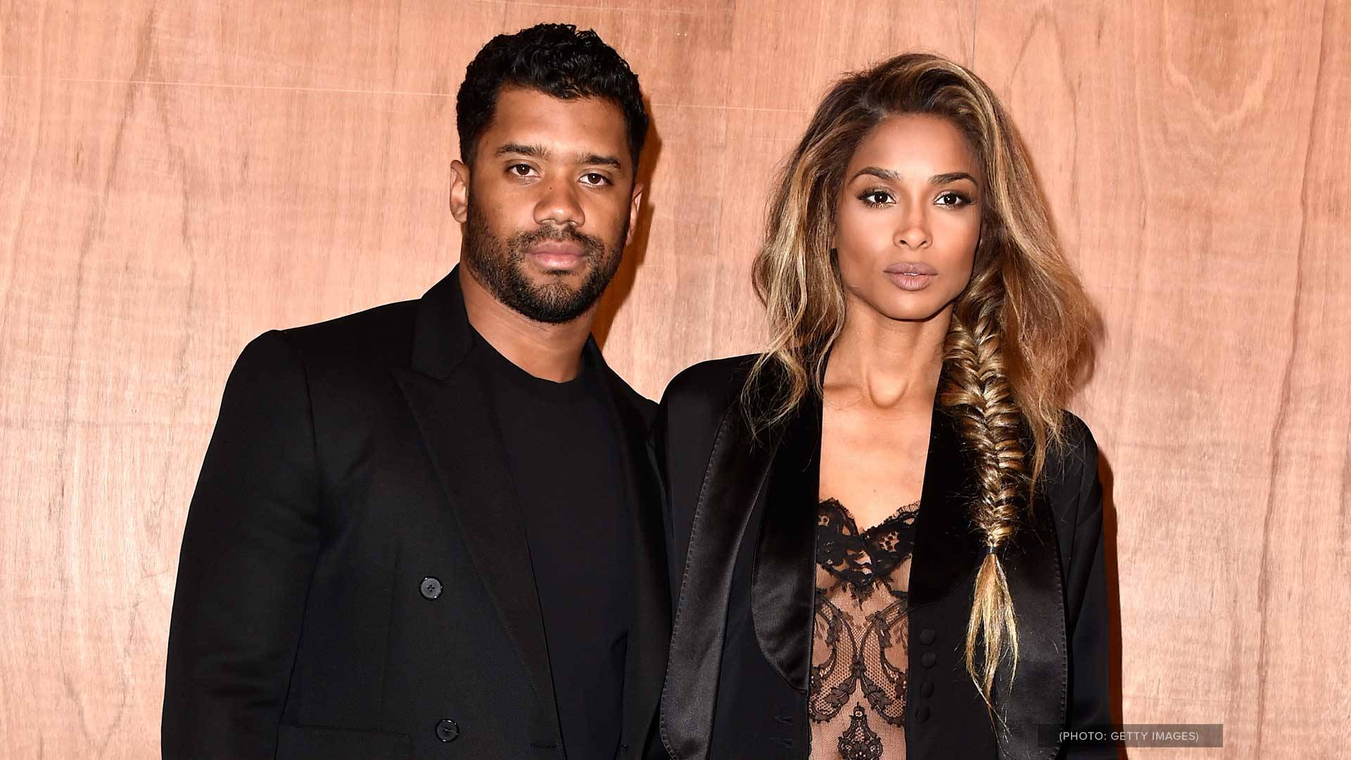 Ciara And Russell Wilson Throw Virtual Gender Reveal Party - (Video ...