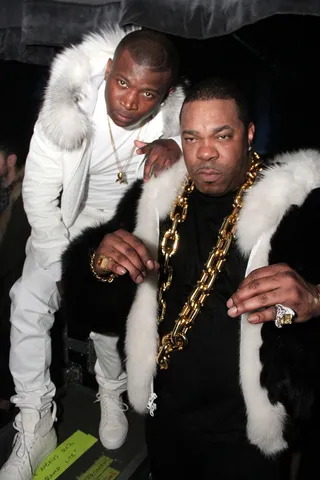 Respect My Conglomerate - O.T. is signed to Busta Rhymes's Conglomerate Records. And as you may know, Busta is a heavy supporter!(Photo:&nbsp;MPI613/Bauer-Griffin/GC Images)&nbsp;