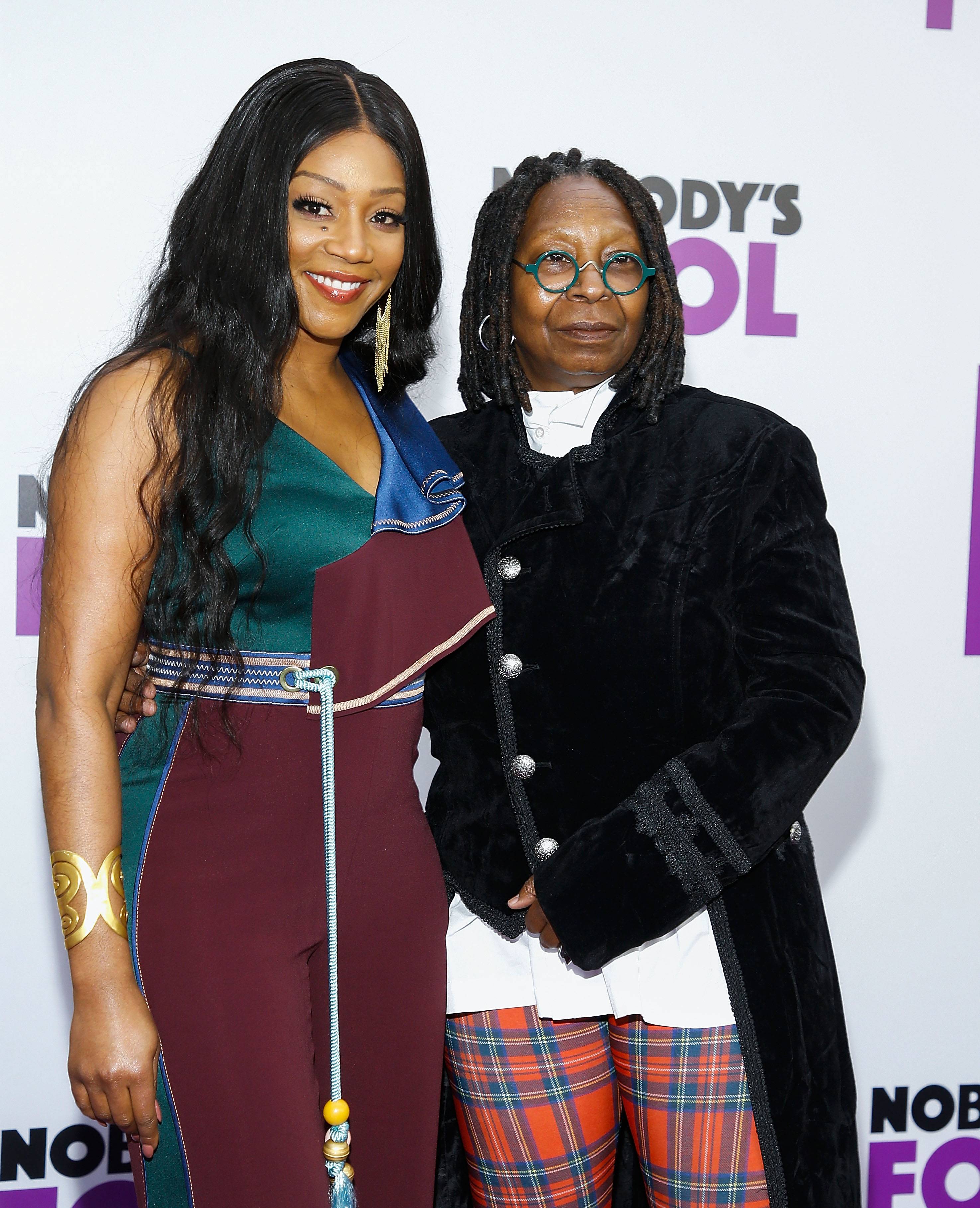 Tiffany Haddish Gets Emotional After Whoopi Goldberg Surprises Her With