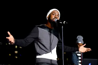 That's What's Up - Mali Music is known to get the crowd into his shows. If you didn't know the words at the start. You will by the end.&nbsp;(Photo: Noel Vasquez/Getty Images for BET)