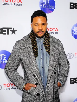 Too GQ For Television - The Game star Hosea Chanchez keeps the ladies swooning even when he's not on screen as he stops by the CAA building for a night of great music.&nbsp;(Photo: Noel Vasquez/Getty Images for BET)
