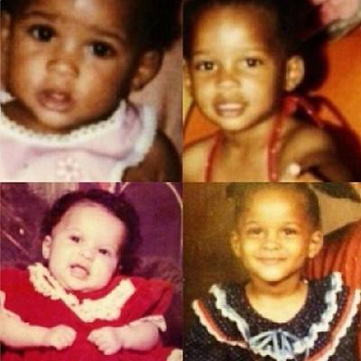 Ciara @ciara - As Ciara gears up for her own bundle of joy on the way, she shares a fan-made collage of her sweetest baby pics. Adorable!(Photo: Ciara via Instagram)