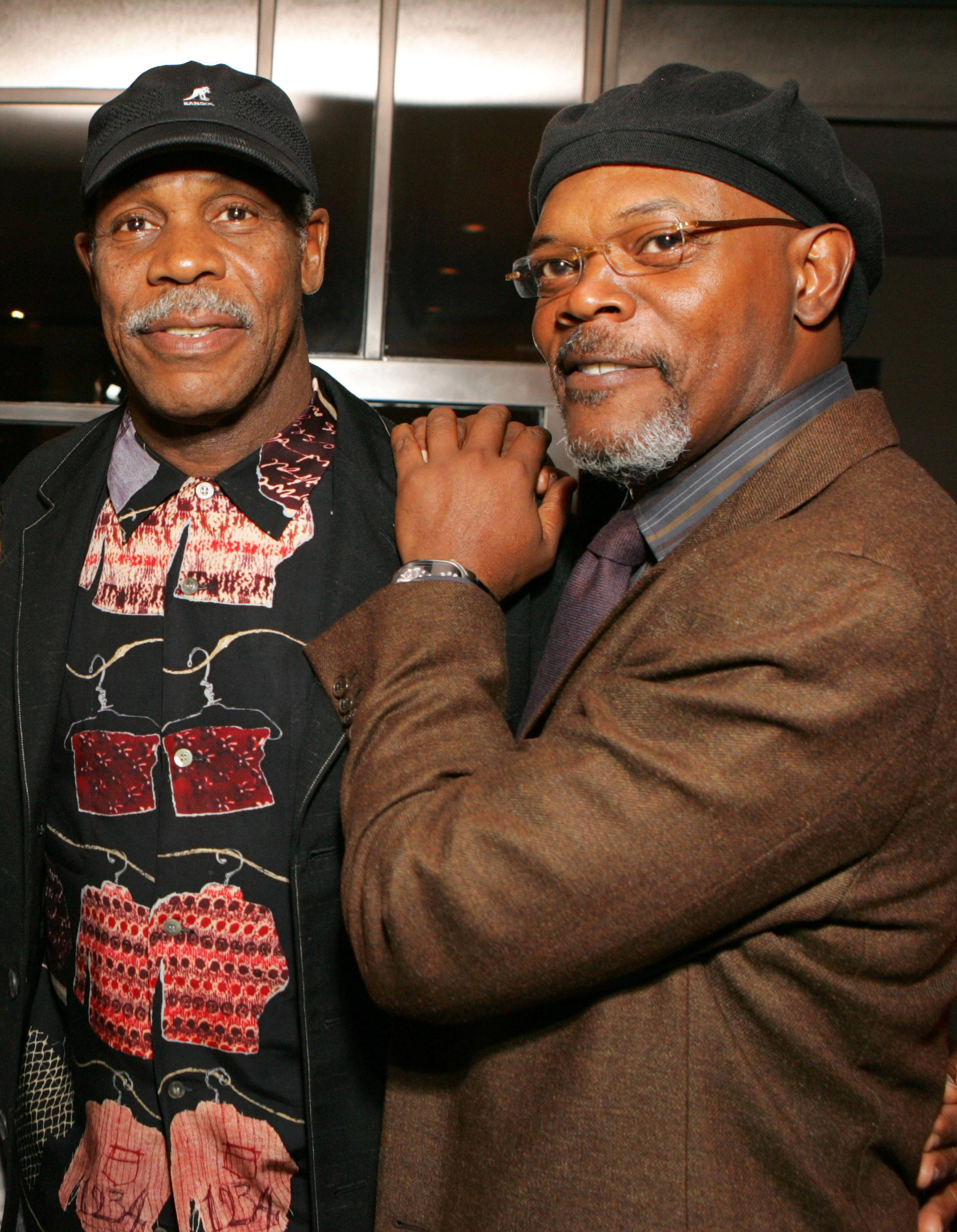Danny Glover and Samuel L. Jackson on BET Buzz 2021