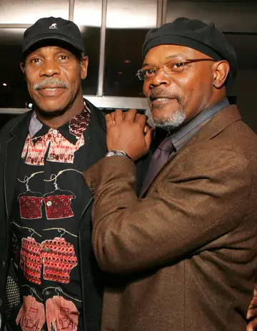 Danny Glover and Samuel L. Jackson on BET Buzz 2021