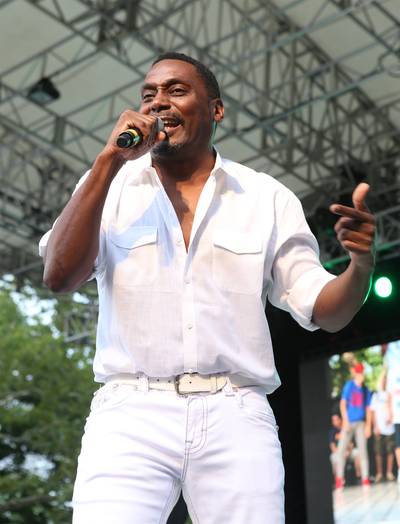 Still Gettin' the Job Done - There ain't no half-stepping with the legendary Big Daddy Kane, who celebrated the Rock Steady Crew's 38th Anniversary with a concert&nbsp;at the City Parks Foundation SummerStage in New York City.(Photo: Derrick Salters/WENN.com)