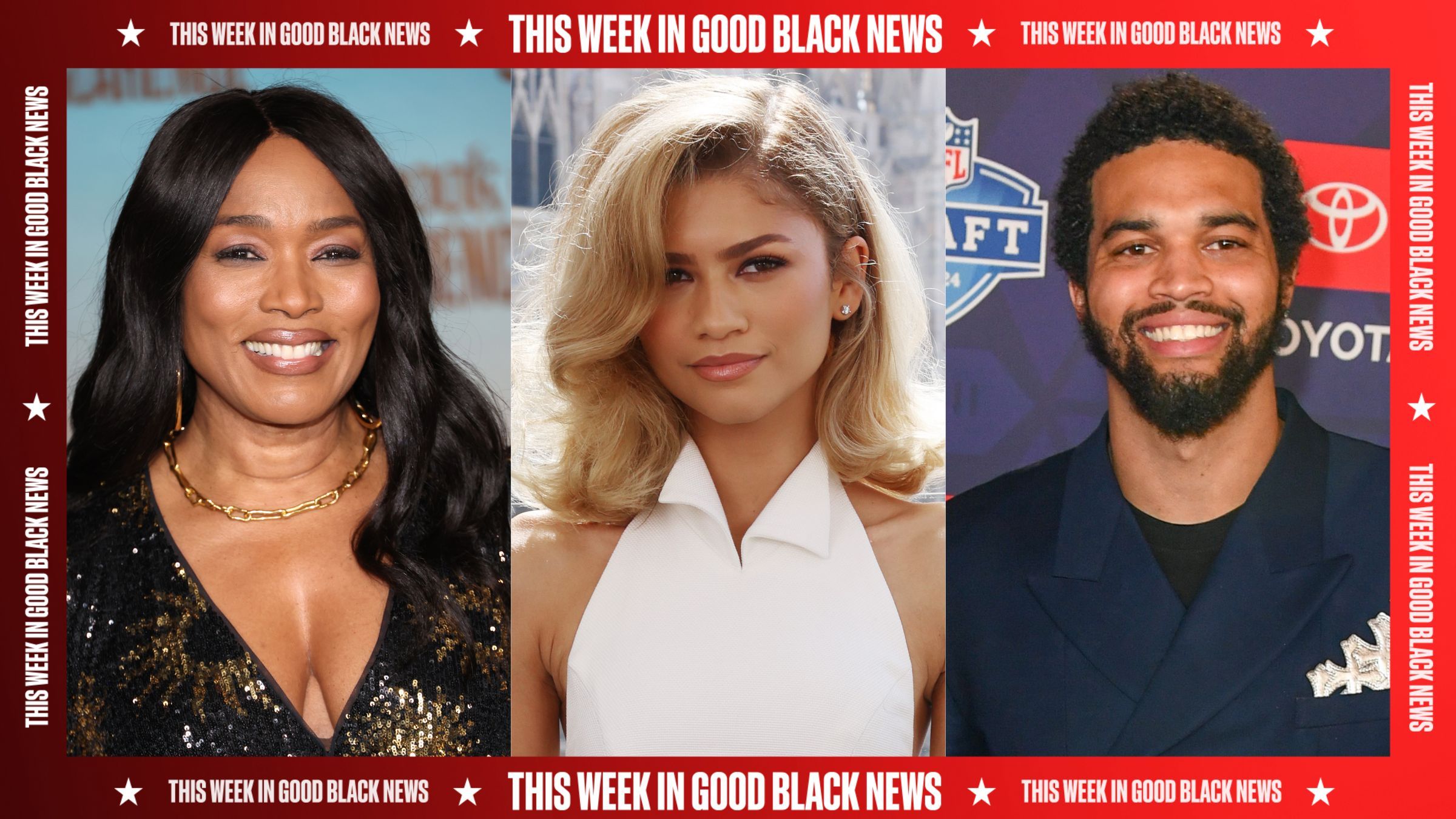 This Week In Good Black News: Angela Bassett To Give Commencement Address at Spelman, Zendaya Named Co-Chair of 2024 Met Gala, and Caleb Williams Selected No.1 By Chicago Bears In NFL Draft - Vimarsana News