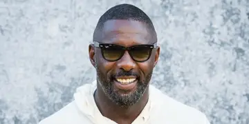 Idris Elba on BET Buzz 2021.