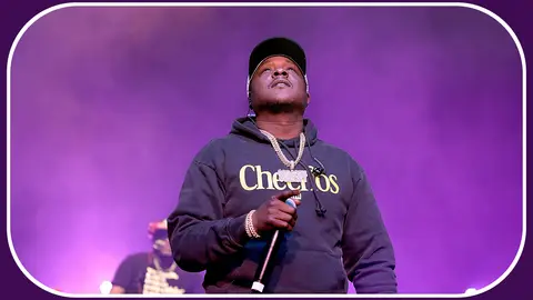 Jadakiss performs onstage as Tribeca and Universal Music Group host the world premiere of Mixtape-Presented By Remy Martin on April 07, 2022 in New York City.  