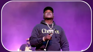 Jadakiss performs onstage as Tribeca and Universal Music Group host the world premiere of Mixtape-Presented By Remy Martin on April 07, 2022 in New York City.  