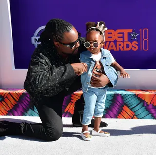 2018:&nbsp;Wale And Daughter Zyla Moon Oluwakemi - BET Awards 2018 (Photo by Prince Williams/Getty Images) (Photo by Prince Williams/Getty Images)