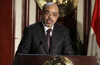 Ethiopian Leader Meles Zenawi Dies - Ethiopian Prime Minister Meles Zenawi died Monday night in Brussels at age 57. Zenawi was in the country being treated for an undisclosed illness at the time of his death.&nbsp; (Photo: REUTERS/Kahled Elfiqi/Pool)
