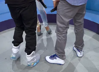 We Love Shoes - The-Dream and Terrence J at 106 &amp; Park, February 23, 2012. (Photo: John Ricard / BET)