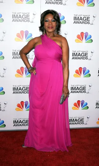 Alfre Woodard - An actress since the '70s, Alfre Woodard is a vet in the biz. With more recent roles in the familiar movies A Family That Preys and Something New, you'll be able to see Alfre's latest work in Steel Magnolias.&nbsp; (Photo:&nbsp; Scott Kirkland/PictureGroup)