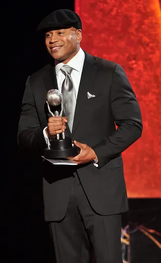 LL Cool J - Hip hop pioneer and actor LL Cool J captured the award for Outstanding Actor in a Drama Series for NCIS: Los Angeles.(Photo: Goodloe/PictureGroup)