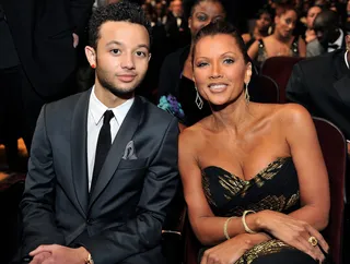Devin Hervey and Vanessa Williams - Devin Hervey and Image Award nominee Vanessa Williams were in the audience. (Photo: Goodloe/PictureGroup)