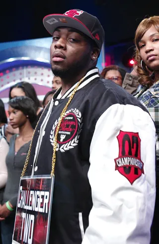 Built for This - Freestyle Friday contestant Dolo Chillin at 106 &amp; Park, February 17, 2012. (Photo: John Ricard / BET)