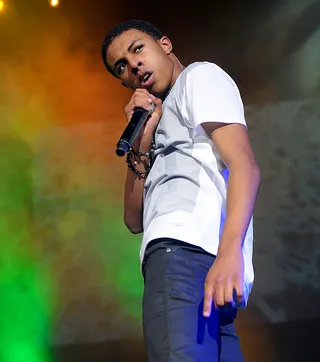 Diggy Simmons - Diggy Simmons nabbed nominations for the YoungStars Award and Best New Artist after proving that talent runs in the family with his debut album,&nbsp;Unexpected Arrival,&nbsp;earlier this year.(Photo: Beth Gwinn/Getty Images)