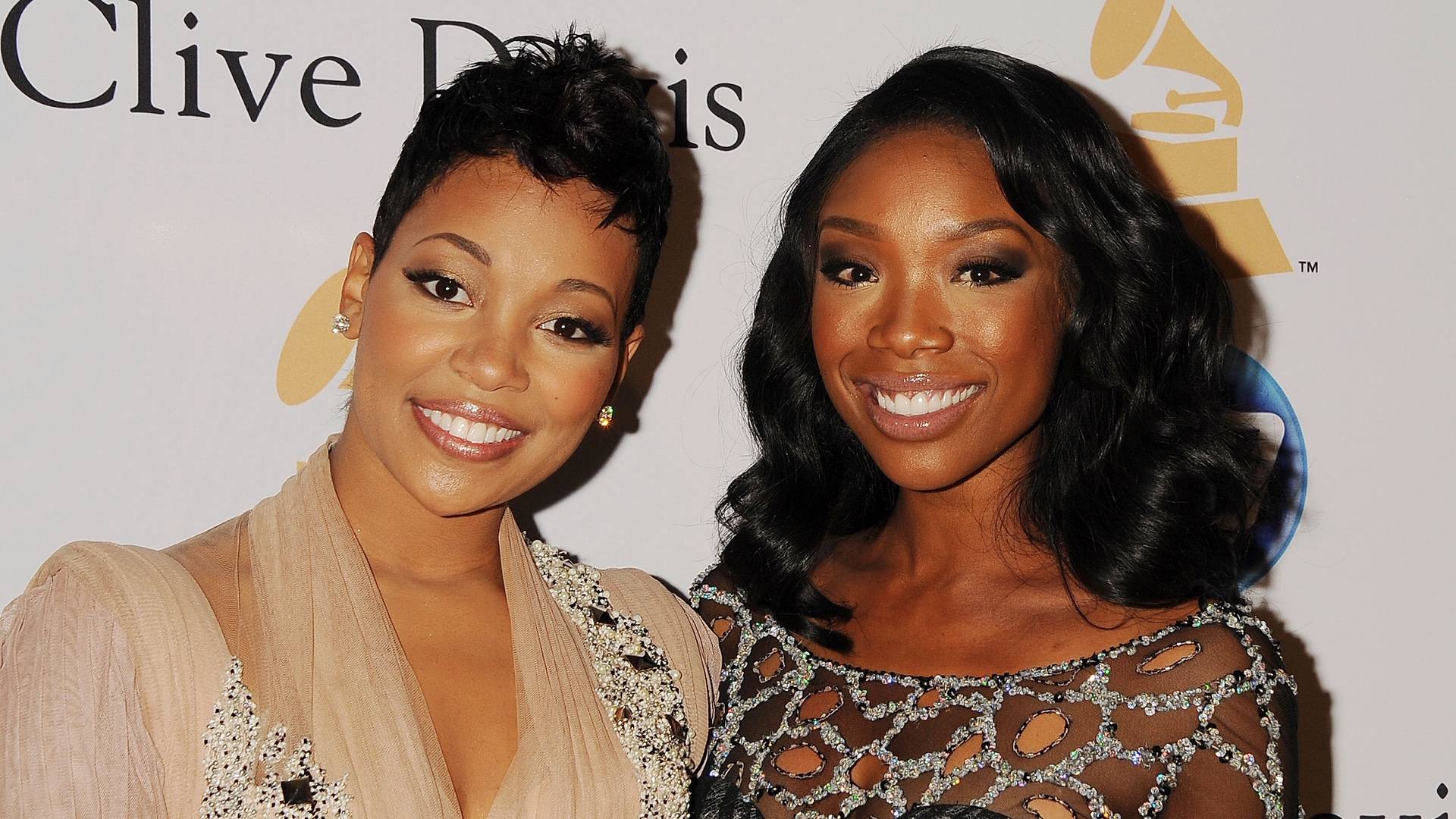 Brandy and Monica on BET Buzz 2020.