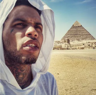 Time of Your Life - "Let somebody else check the check In my city protect your neckIt's more than a method, man of the year, uh The man of the hour, sold-out shows before I sold one album"— "More Than a King" (Photo: Kid Ink via Instagram)
