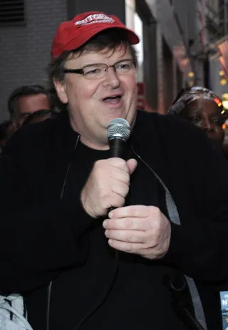 Michael Moore - The director and political activist celebrates his 57th birthday.\r\r (Photo credit: Fernando Leon/PictureGroup)