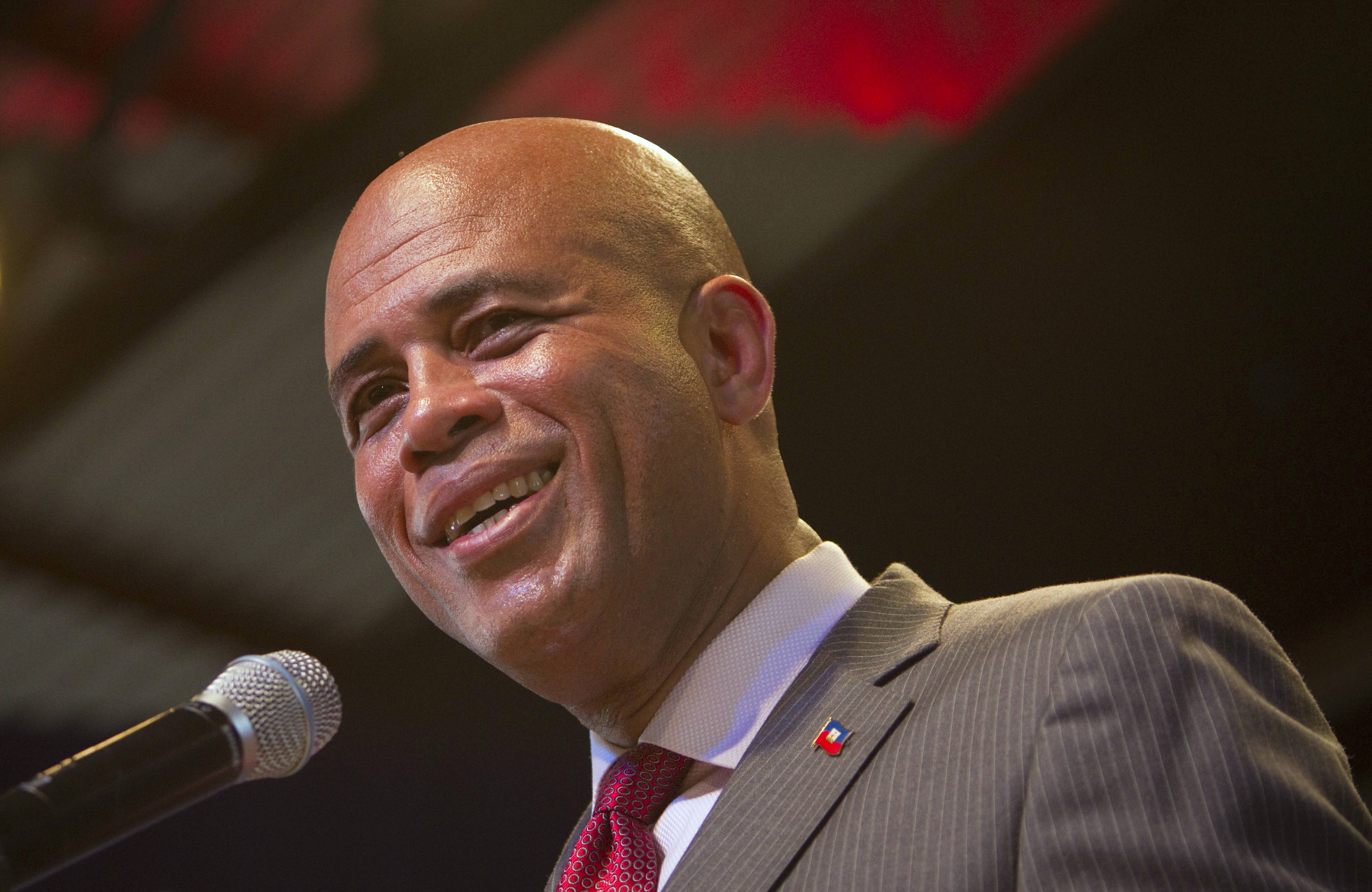 Haiti’s New President - Former musician Michel “Sweet Micky” Martelly captured nearly 68 percent of the vote in Haiti’s presidential election runoff, defeating former first lady Mirlande Manigat, according to preliminary election results released Monday night. (Photo: AP Photo/Ramon Espinosa)