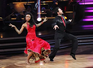 Dancing With the Stars - On Season 11 of ABC's Dancing With the Stars, Brandy and partner Maksim wowed viewers as they danced their way to the semi-finals finishing in third place. As a fan favorite, Brandy proved that her talent as performer goes beyond the stage.(Photo: AP Photo/ABC, Adam Larkey)