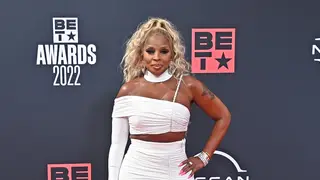 Mary J. Blige attends the 2022 BET Awards at Microsoft Theater on June 26, 2022 in Los Angeles, California. 