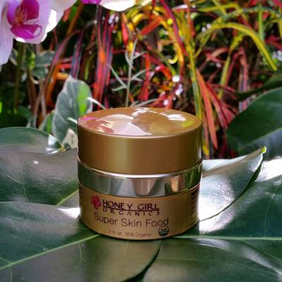 Honey Girl Organics Super Skin Food - $32.49 - This Non-GMO and gluten-Free, nourishing cream is food for the skin. The rich formula repairs distressed and problem skin with royal jelly and Vitamin E to deeply penetrate, heal and regenerate.(Photo: Courtesy of www.honeygirlorganics.com)