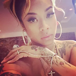 Diamonds Are a Girl's Best Friend - Being sexy is a state of mind. (Photo: Keyshia Cole via Instagram)