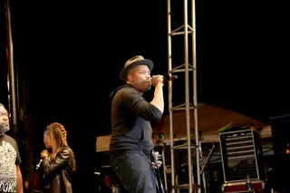 D-Nice - Rapper&nbsp;D-Nice&nbsp;added his hip hop flare to the stage.(Photo: Johnny Nunez/BET)&nbsp;