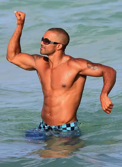 Shemar Moore - The Criminal Minds star could part the seas with this bod!&nbsp; (Photo: Bauer-Griffin/GC Images)