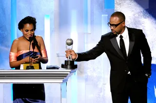 Link to Success - His mom runs a talent agency in Los Angeles. (Photo: Kevin Winter/Getty Images for NAACP Image Awards)