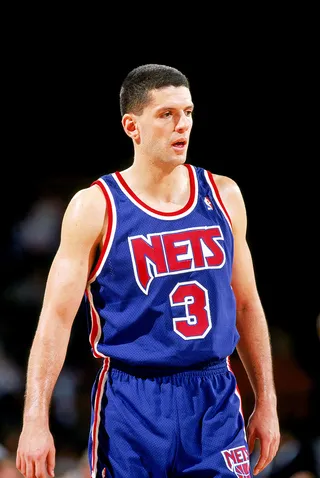 Drazen Petrovic - Drazen Petrovic wouldn't back down from Michael Jordan&nbsp;when his New Jersey Nets would face MJ's Chicago Bulls&nbsp;from&nbsp;1991-93. But the sharpshooter's bright career and life was cut short due to a tragic car accident. He was 28.(Photo: Tim DeFrisco/Getty Images)
