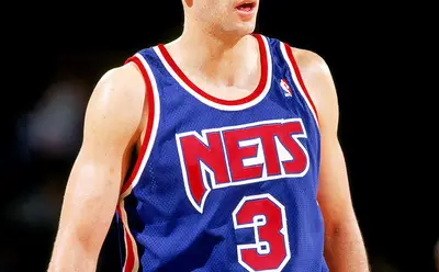 Drazen Petrovic - Drazen Petrovic wouldn't back down from Michael Jordan&nbsp;when his New Jersey Nets would face MJ's Chicago Bulls&nbsp;from&nbsp;1991-93. But the sharpshooter's bright career and life was cut short due to a tragic car accident. He was 28.(Photo: Tim DeFrisco/Getty Images)