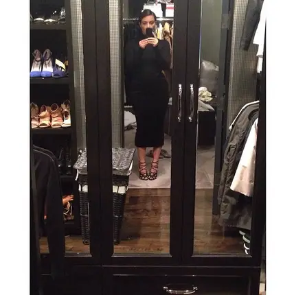 kourtney kardashian walk in closet