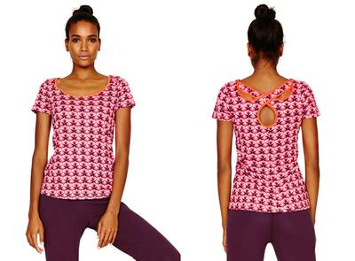 Boden Yoga Cutout Tee ($22-$27) - Comfort is key during those strenuous yoga sessions, is it not? This relaxed tee is lovely and loose.  (Photo: Boden)