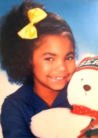 Ashanti @ashanti_official - This adorable face looks familar!&nbsp;Ashanti&nbsp;would be crowned the princess of R&amp;B by the time her self-titled debut album dropped in 2002.(Photo: Ashanti via Instagram)