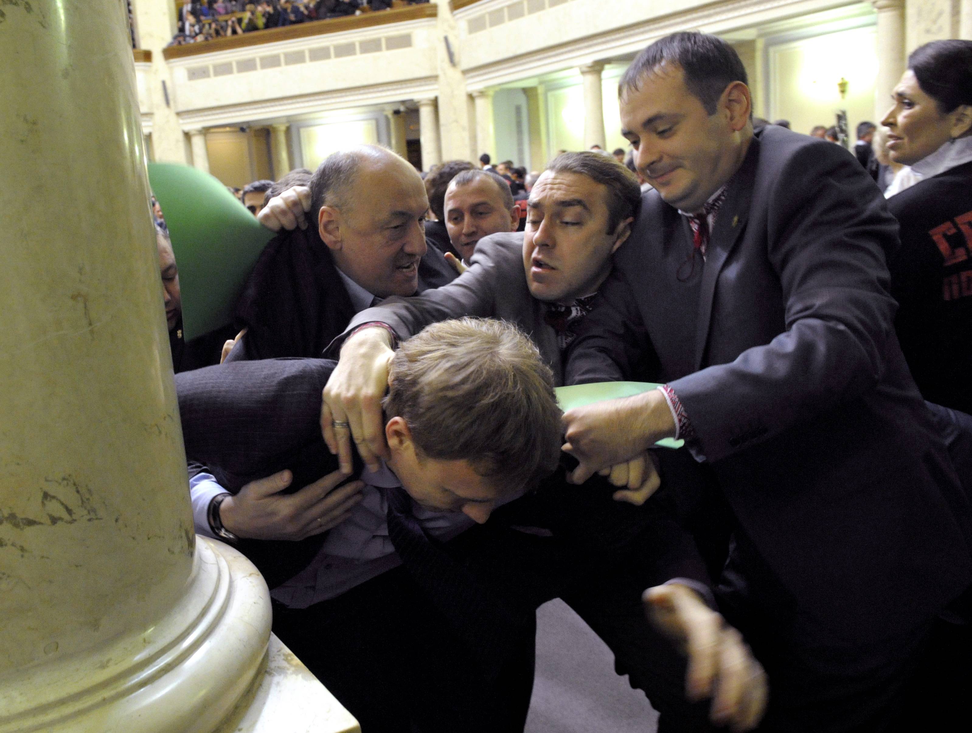 Parliament Fight Club: When Lawmakers Attack
