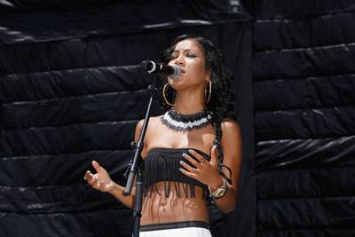 Centric Award: Jhené Aiko – “The Worst” - Jhené Aiko&nbsp;turned out to be the black widow in her hit video &quot;The Worst&quot; erasing her man's existence in the eerie love saga gone wrong, and now the dark ballad has her up for a Centric Award.(Photo: Rodrigo Vaz/FilmMagic)