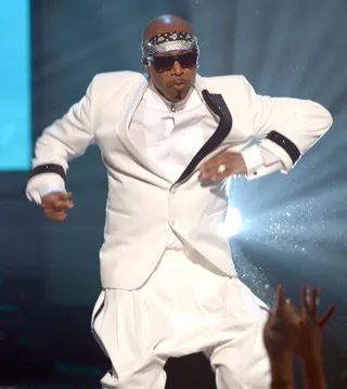 Hammer Time  - Who can touch his flashy dressing, fast dancing style? Harem pants were MC Hammer's signature, the more severe the drop, the better. Today's rappers have adopted the swagger and for fall, designers are styling cool baggy pants in very wearable colors and silhouettes.  (Photo: Kevin Winter/Getty Images)