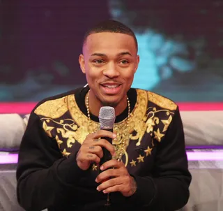 Geeked! - Host Bow Wow enjoying the company of both his co-host Keshia Chante and guest Solange. (Photo: Bennett Raglin/BET/Getty Images for BET)