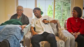 Big Sean's Grandmother Mildred V. Leonard - You'll hear Big Sean's late grandma talk at the end of this soulful ballad that was made in dedication to her.&nbsp;Song: &quot;One Man Can Change the World&quot; by Big Sean featuring&nbsp;Kanye West and John Legend(Photo: BET)