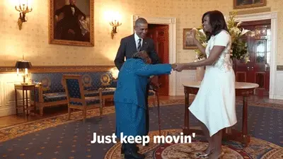 Carefree Black Girl - Being carefree and fun is who we are. So channel that inner FLOTUS and seize the day as much as possible.(Photo: The White House via YouTube)